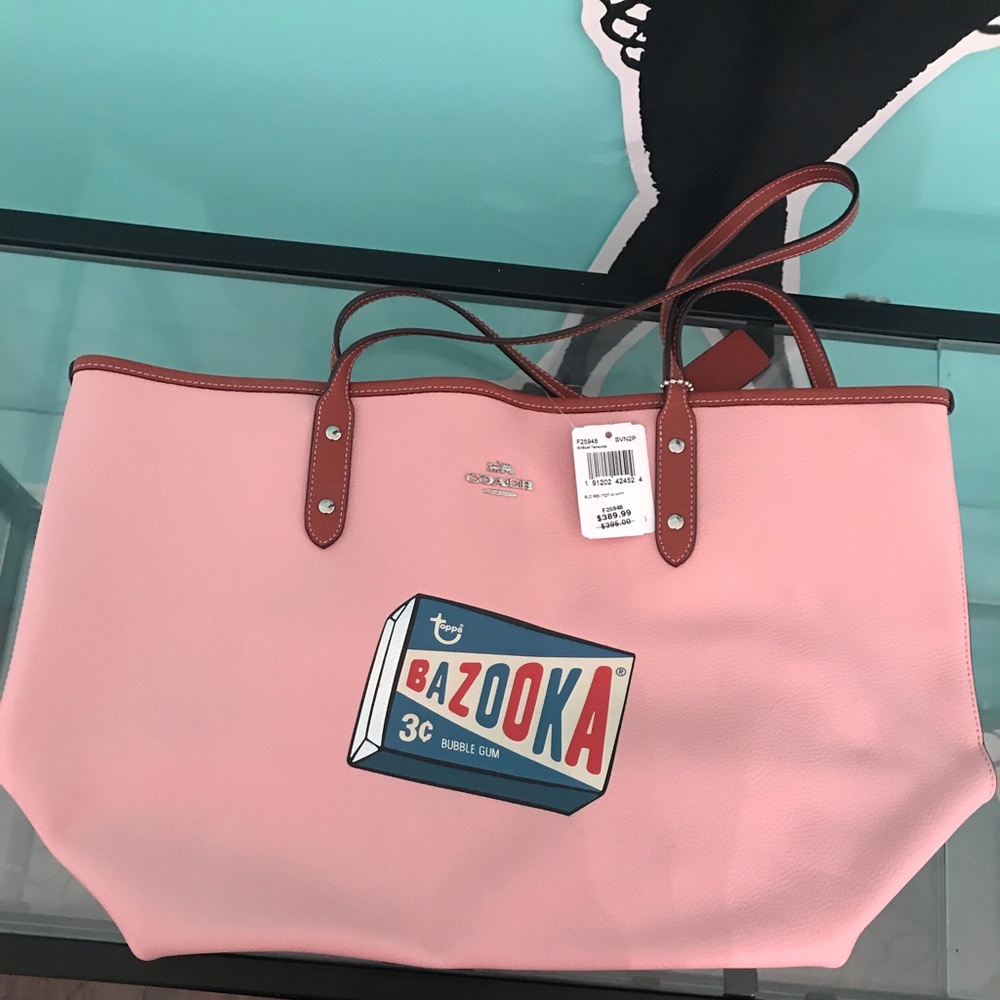 Bubble gum Bazooka Tote